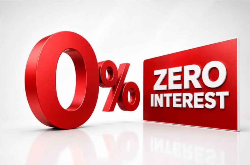 Up to 12 Months 0% installment plans on Hospital, Insurance & Auto Mobile Services