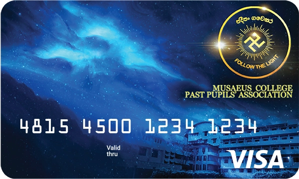 Musaeus College Past Pupils Association Affinity Card