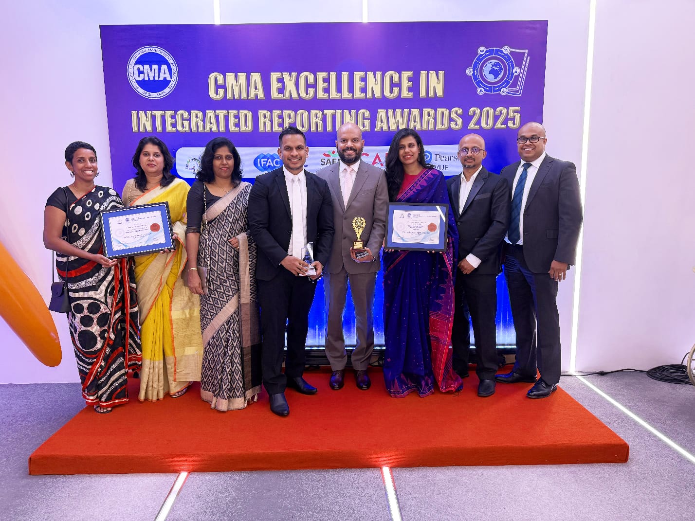 ri Lanka’s Best at CMA Excellence in Integrated Reporting